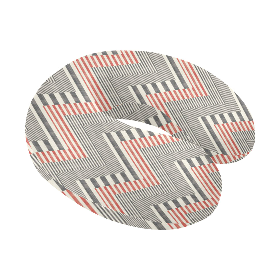 zigzag chevron striped pattern U-Shaped Travel Neck Pillow