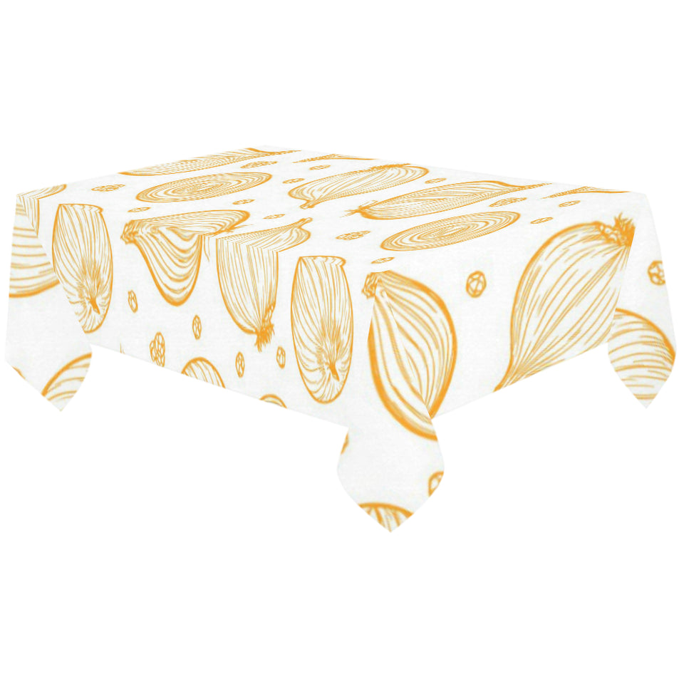 hand drawn onion pattern Tablecloth