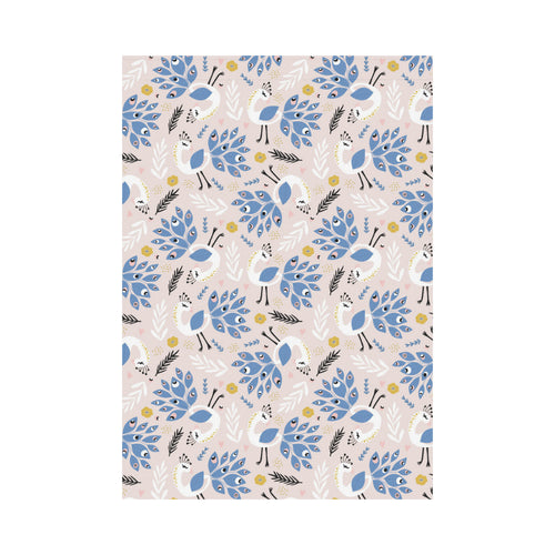 Cute peacock pattern House Flag Garden Flag