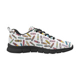 Skate Board Pattern Print Design 05 Women's Sneaker Shoes