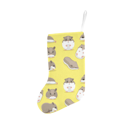 Cute Hamster pattern Christmas Stocking