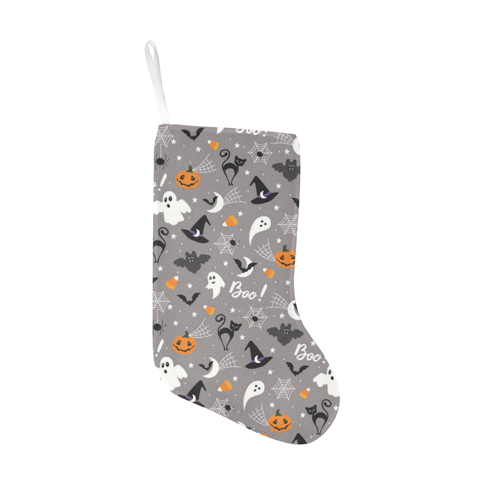 Halloween design pattern Christmas Stocking