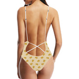 Cheese pattern Women's One-Piece Swimsuit