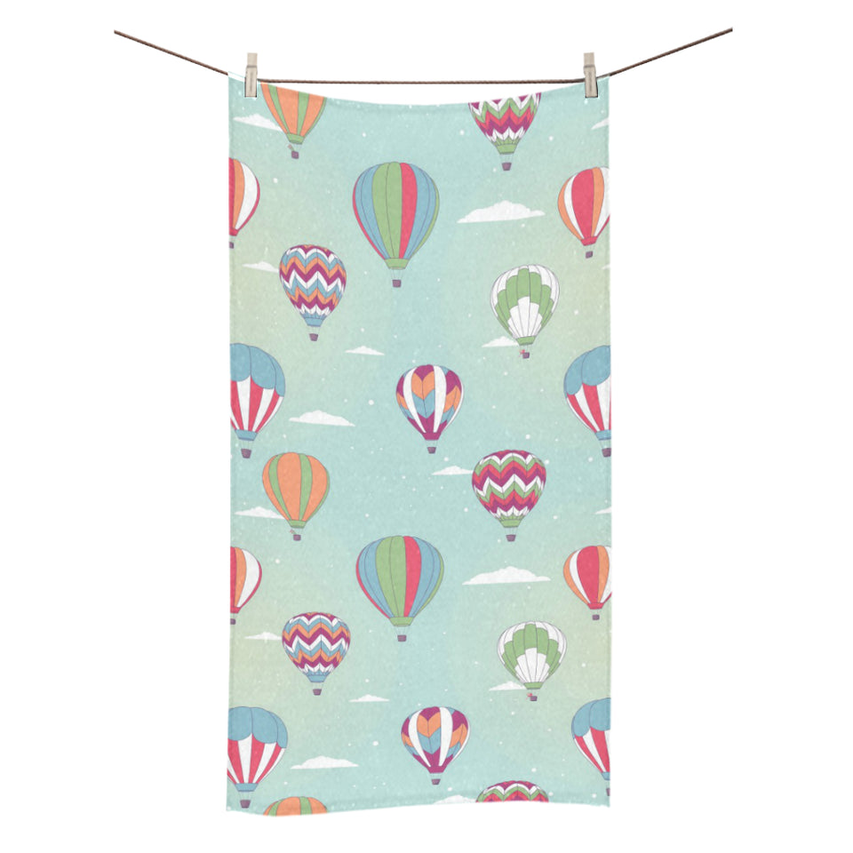 Hot Air Balloon design Pattern Bath Towel
