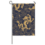 Gold dragon pattern House Flag Garden Flag