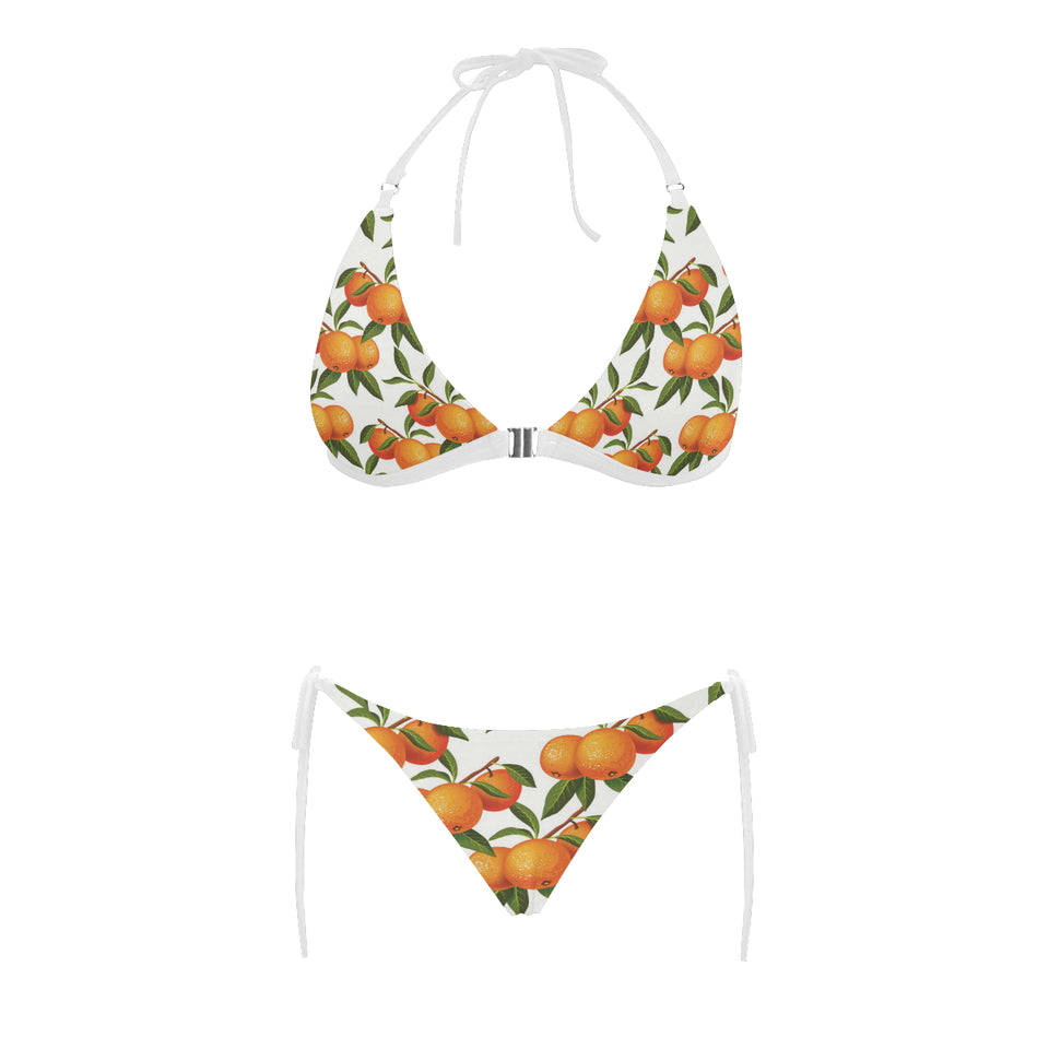 Oranges pattern background Sexy Bikinis Two-Piece Swimsuits