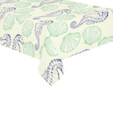 Seahorse shell pattern Tablecloth