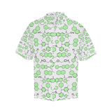 Chemistry Periodic Table Pattern Print Design 03 Men's All Over Print Hawaiian Shirt (Model T58)