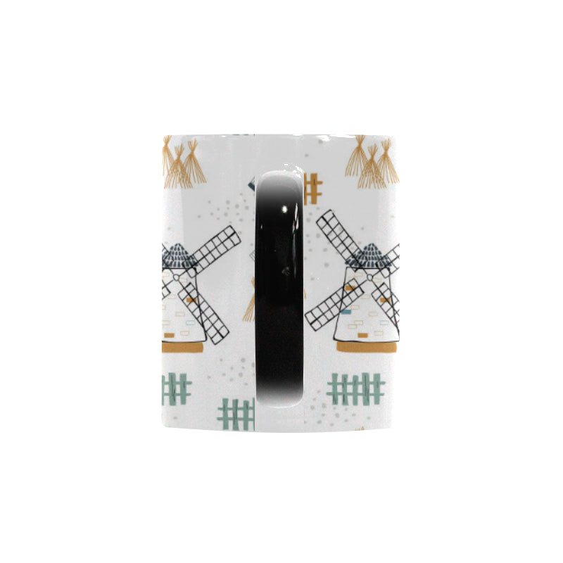 windmill pattern Morphing Mug Heat Changing Mug