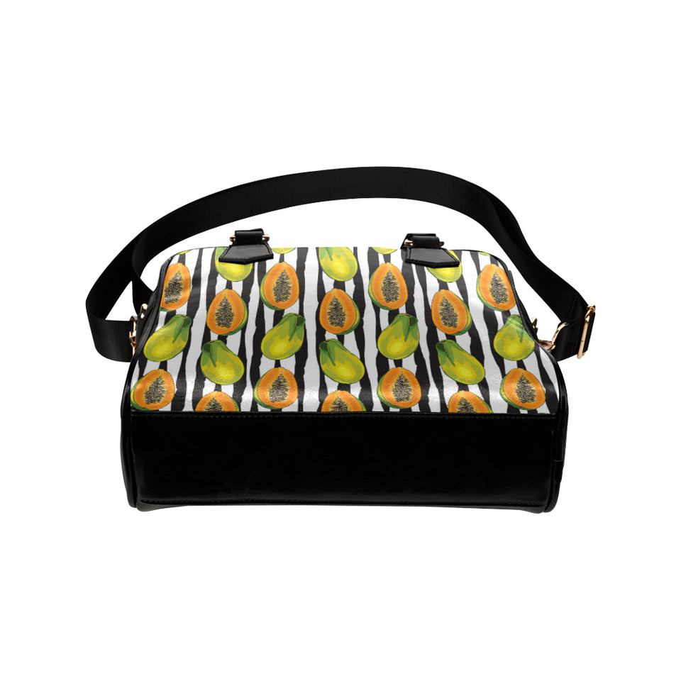 papaya design pattern Shoulder Handbag