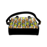 papaya design pattern Shoulder Handbag