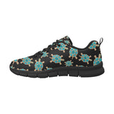 Sea turtle blue stone pattern Men's Sneaker Shoes