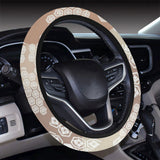 Beautiful hexagon japanese  pattern Car Steering Wheel Cover