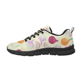 Onion garlic white red pattern Women's Sneaker Shoes