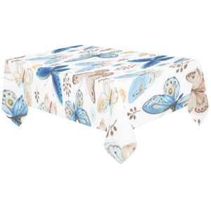 blue butterfly pattern Tablecloth