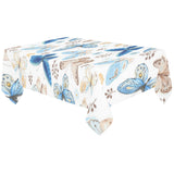 blue butterfly pattern Tablecloth