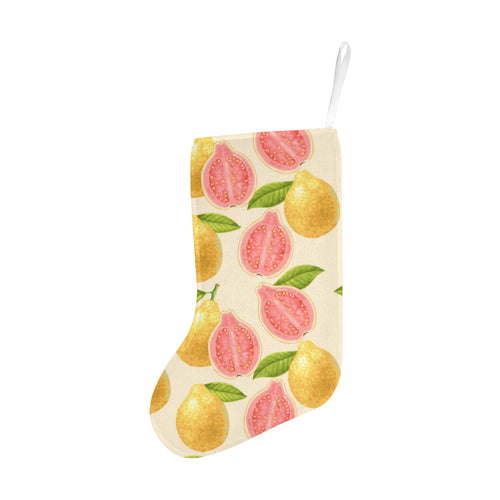 Beautiful guava pattern Christmas Stocking