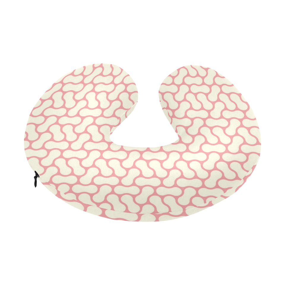 peanuts texture pattern U-Shaped Travel Neck Pillow