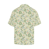 Hand drawn sea turtle fish pattern Men's All Over Print Hawaiian Shirt