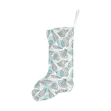 Shell polynesian tribal Christmas Stocking
