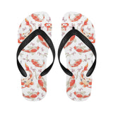 Watercolor fancy carp pattern Unisex Flip Flops