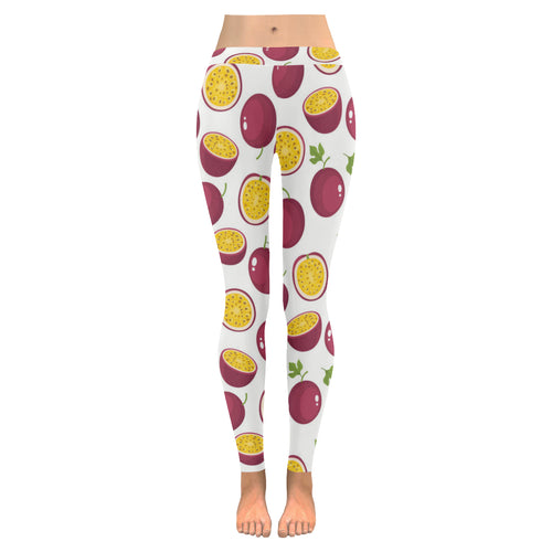 Passion fruit design pattern Women's Legging Fulfilled In US