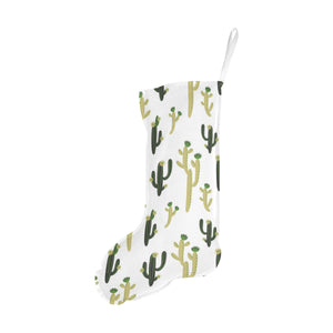 Cute cactus pattern Christmas Stocking