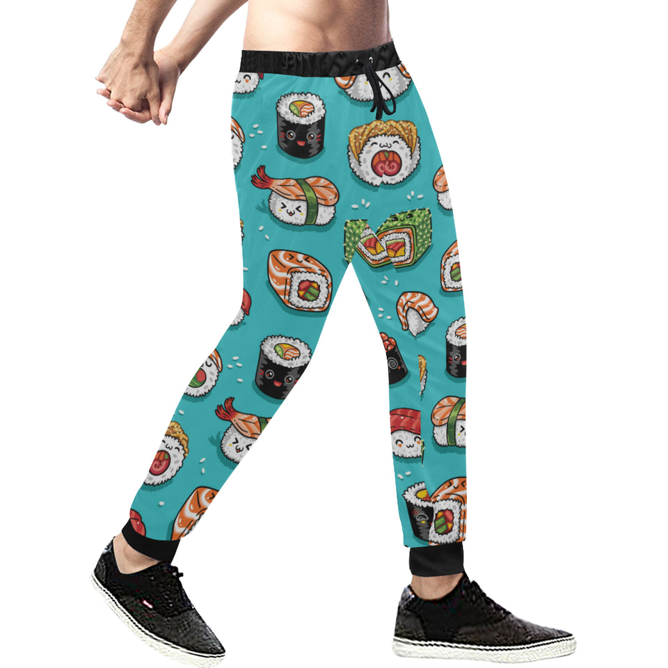 Cute sushi pattern Unisex Casual Sweatpants