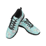 Cute koalas blue background pattern Women's Sneaker Shoes