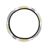 Cute dachshund dog pattern Car Steering Wheel Cover