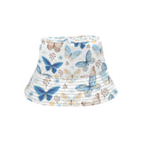 blue butterfly pattern Unisex Bucket Hat