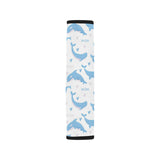 Blue whale pattern Car Seat Belt Cover