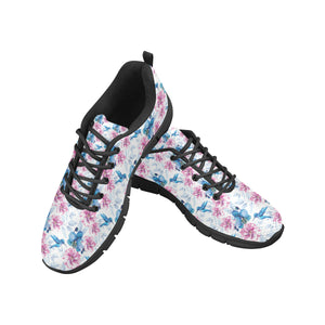 Hummingbird Pattern Print Design 02 Women's Sneaker Shoes