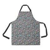 Ostrich Pattern Print Design 01 All Over Print Adjustable Apron