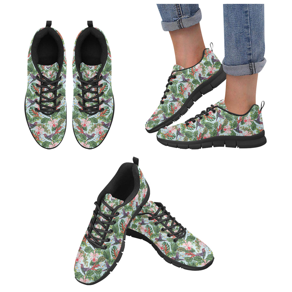 Hummingbird Pattern Print Design 05 Women's Sneaker Shoes