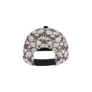 Garlic bulb dark background All Over Print Snapback Cap