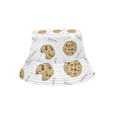 Sketch style cookie pattern Unisex Bucket Hat