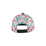 Watercolor bowling pattern All Over Print Snapback Cap