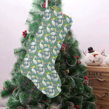 Pelican Pattern Print Design 04 Christmas Stocking