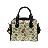 Paassion fruit pattern Shoulder Handbag
