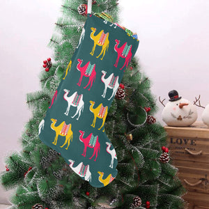 Camel pattern Christmas Stocking