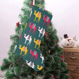 Camel pattern Christmas Stocking