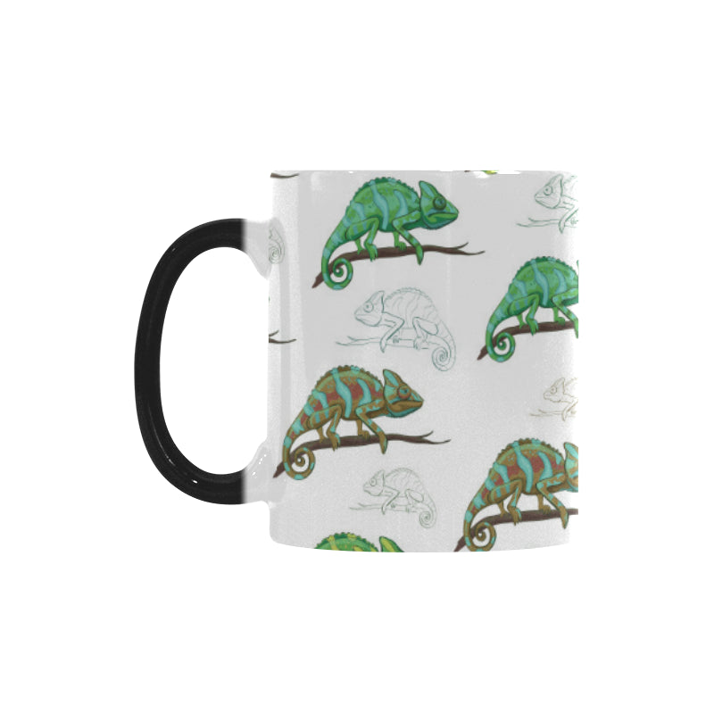Chameleon lizard pattern Morphing Mug Heat Changing Mug