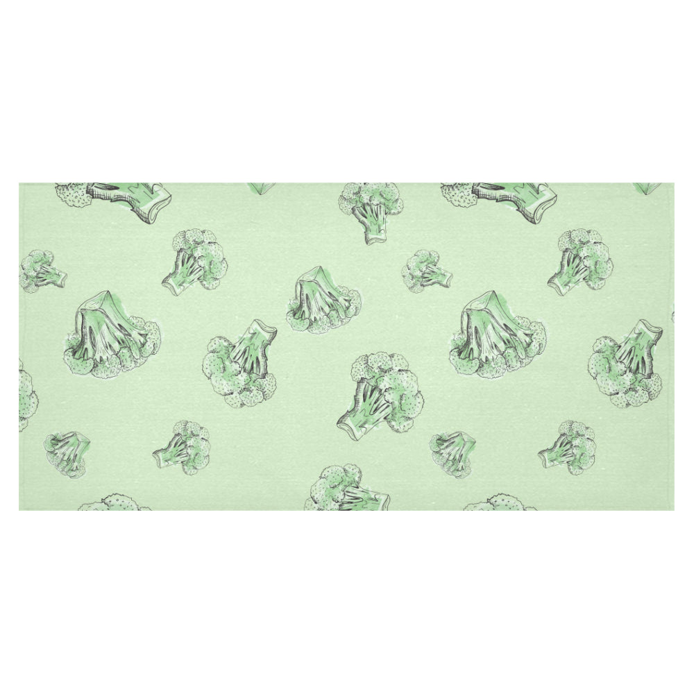 broccoli sketch pattern Tablecloth