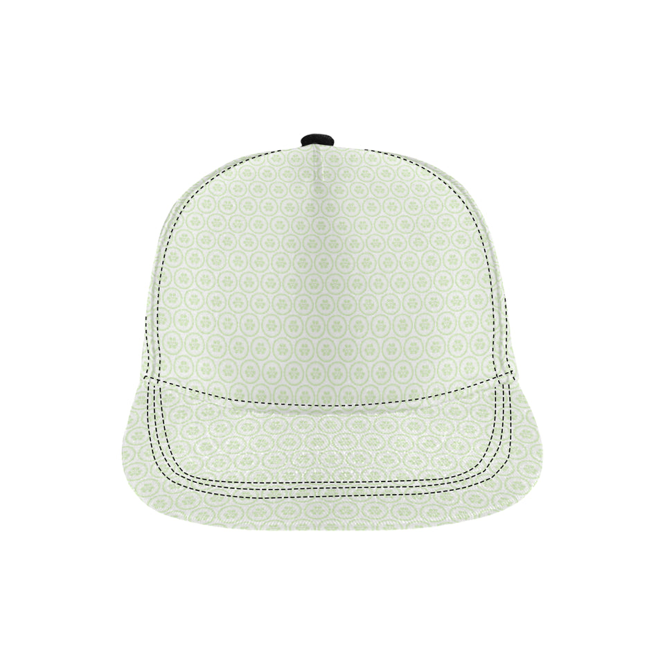 Cucumber pattern background All Over Print Snapback Cap