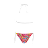 Colorful wrapped candy pattern Sexy Bikinis Two-Piece Swimsuits