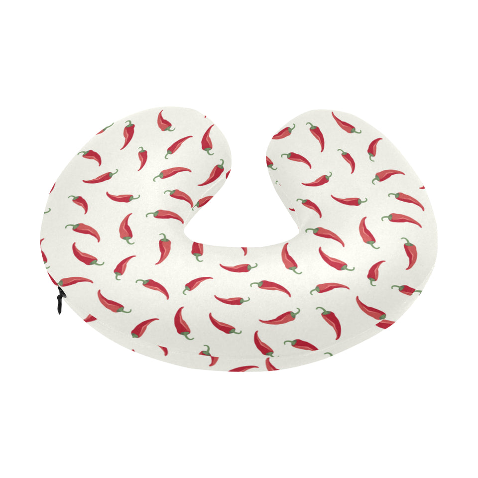 Chili peppers pattern U-Shaped Travel Neck Pillow