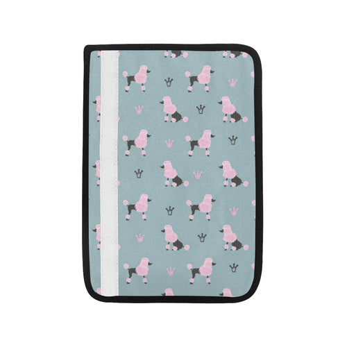 poodle dog pattern Car Seat Belt Cover