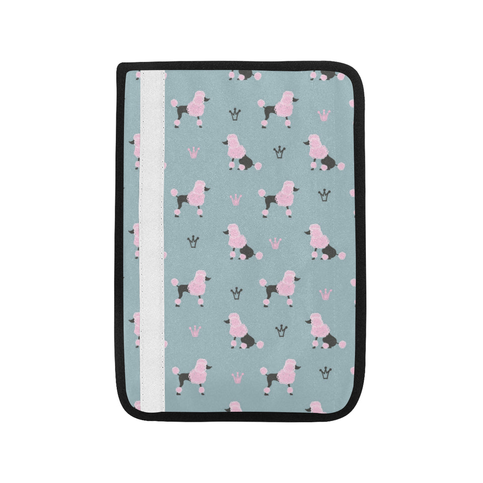 poodle dog pattern Car Seat Belt Cover