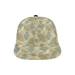 Ginkgo leaves design pattern All Over Print Snapback Cap